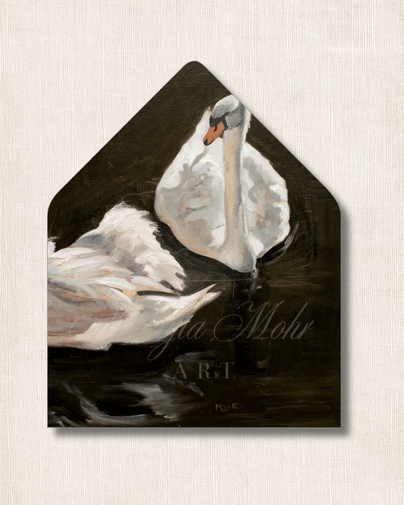 A Gentle Pair | Fine Art Stationery Design License