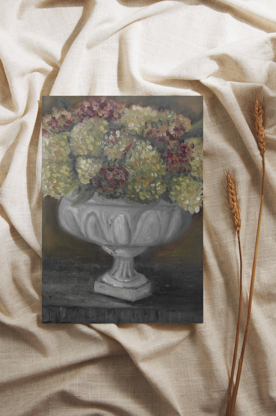 Hydrangeas | Limited Edition Floral Giclée Print (5x7)