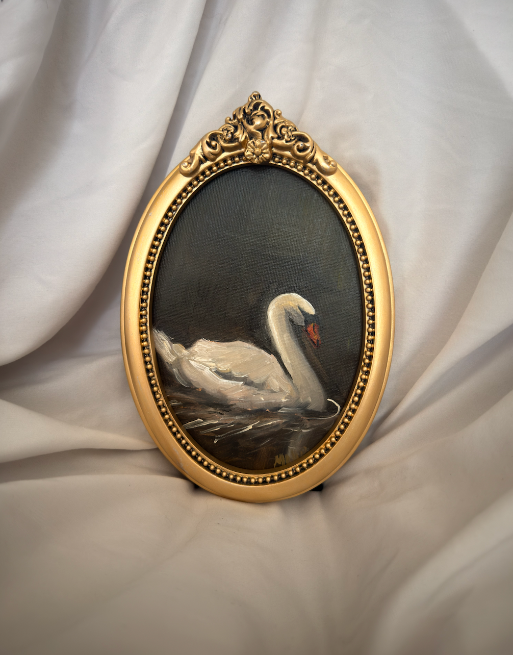 Swan | 5x7 Vintage Inspired Frame