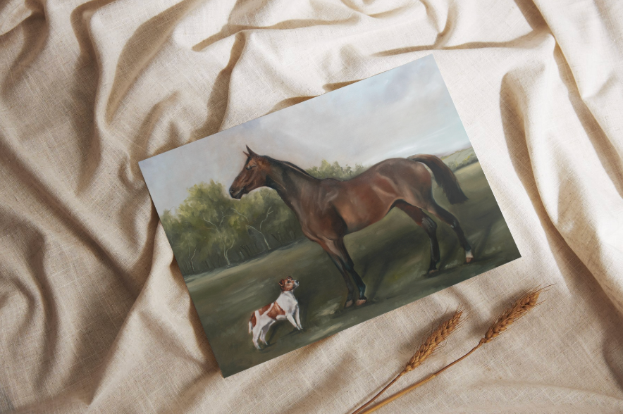 Vintage Horse | Limited Edition Giclée Print (11x14)
