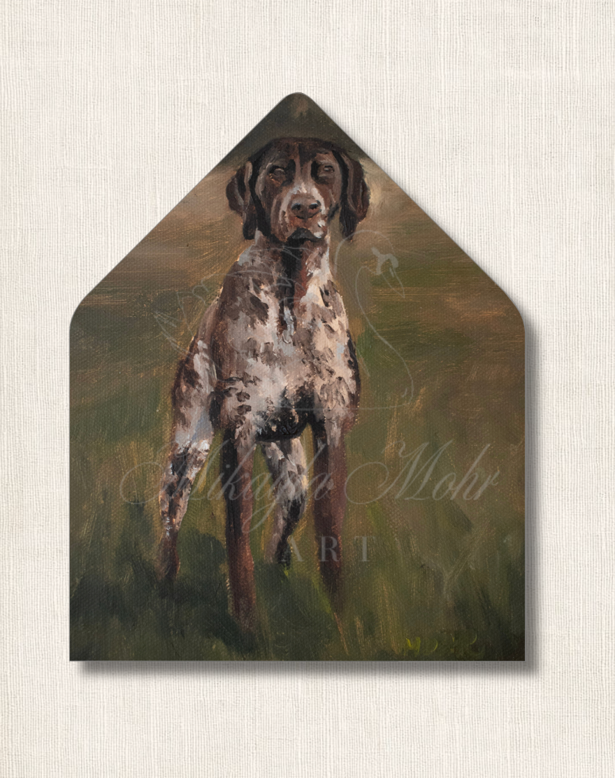 Bird Dog | Fine Art Stationery Design License