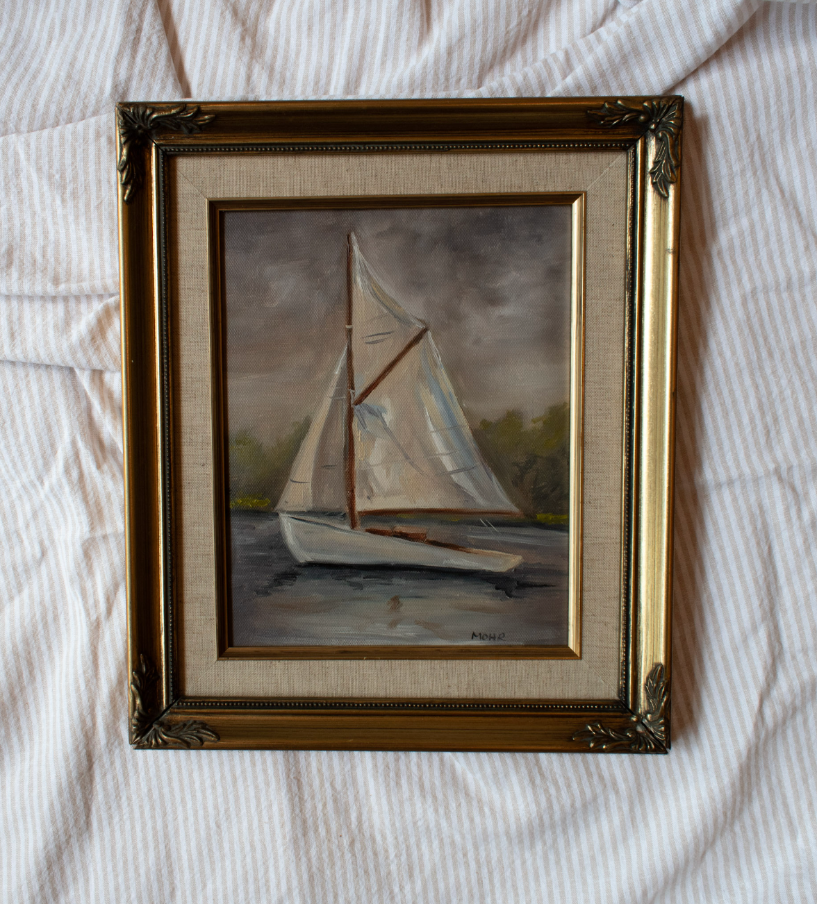 Sailing Day | 8x10 Vintage Frame