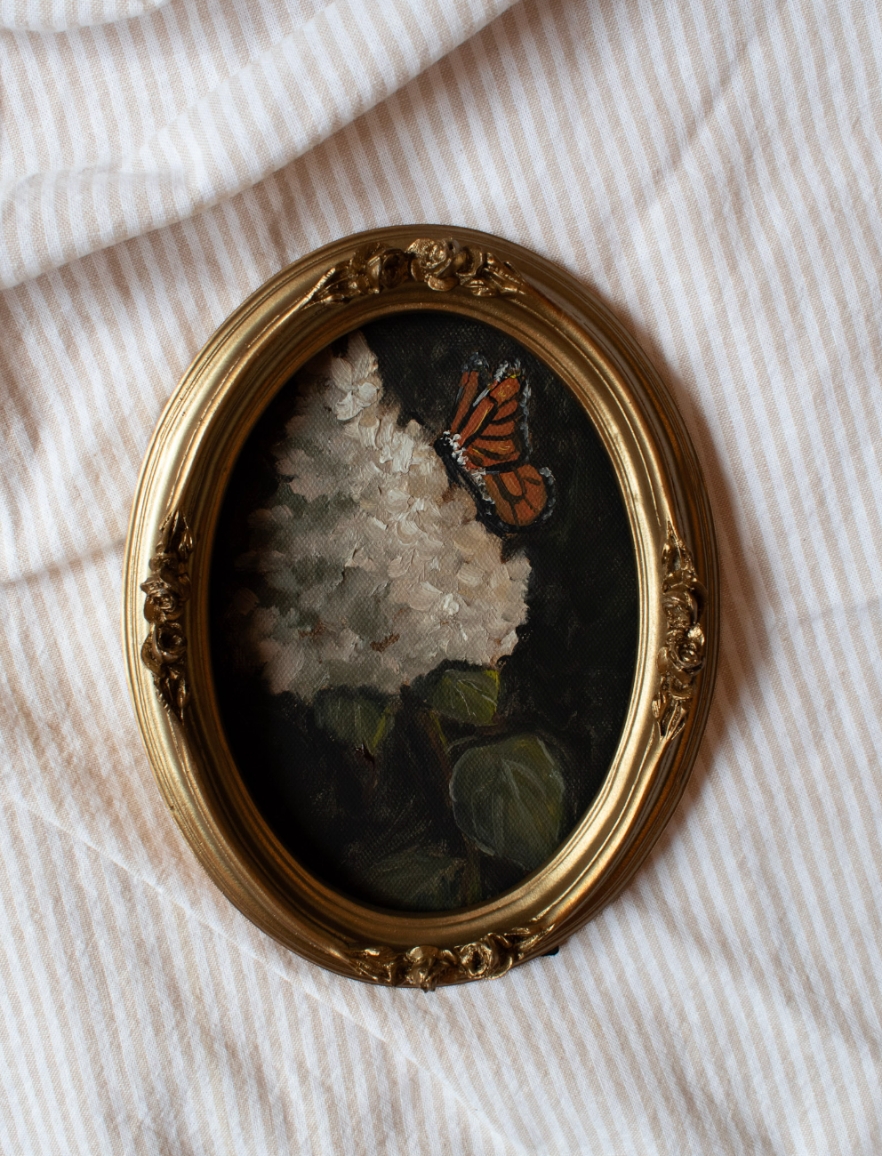 Among the Hydrangeas | 5x7 Vintage Inspired Frame