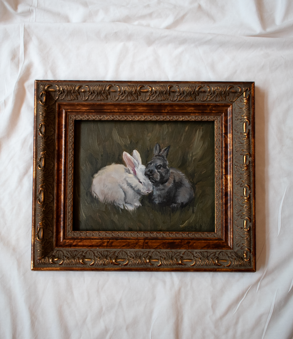 The Bunnies | 8x10 Vintage Frame