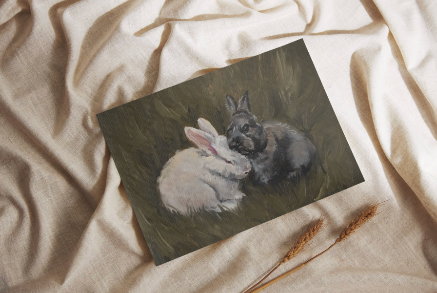 The Bunnies | Limited Edition Giclée Print (8x10)
