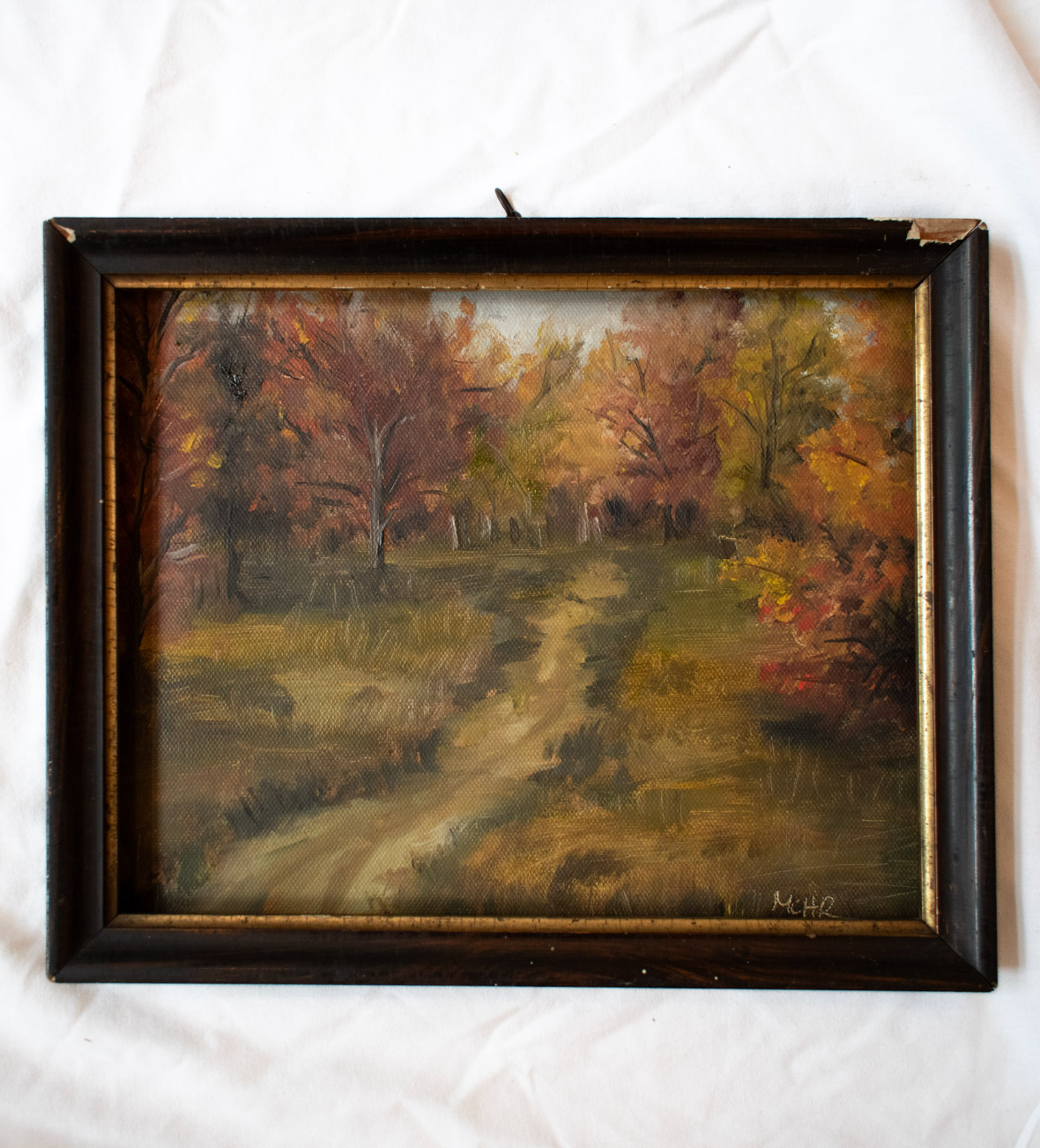 Autumn Woods | 8x10 Antique Frame