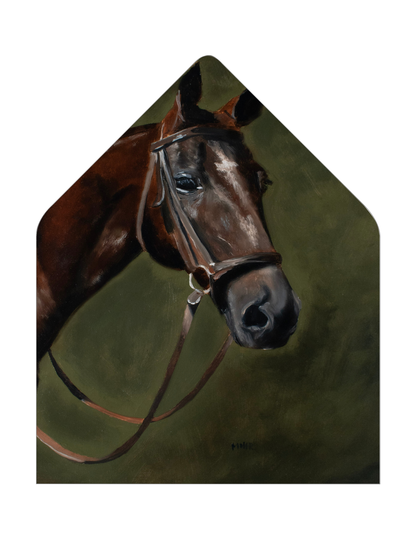 Horse Study | Fine Art Stationery Design License