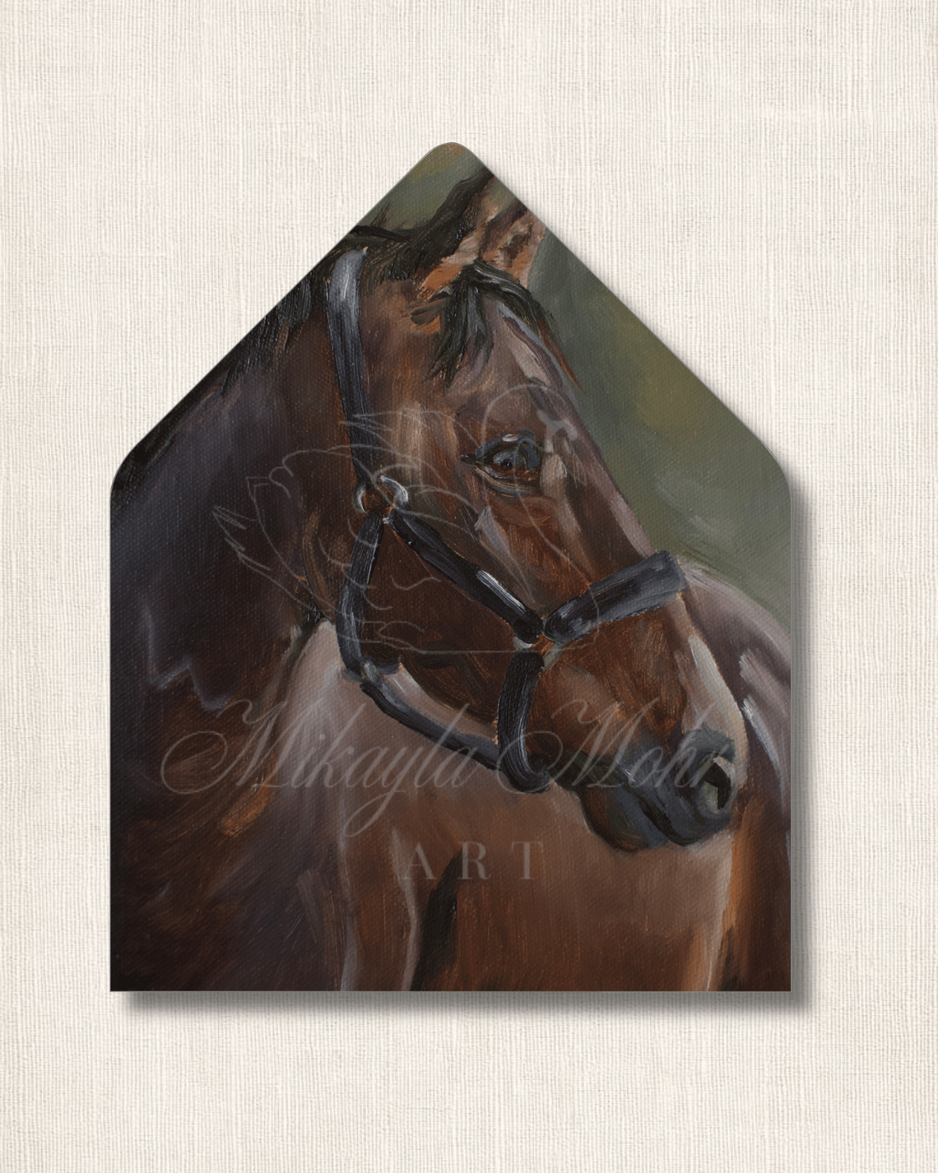 Horse | Fine Art Stationery Design License