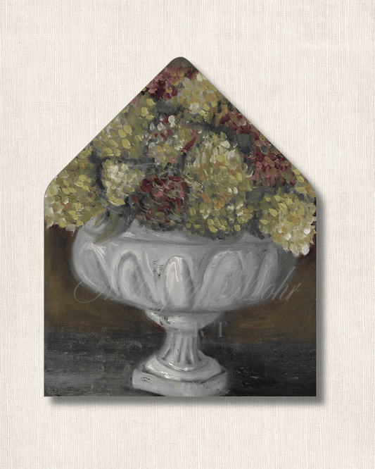 Hydrangeas | Fine Art Stationery Design License