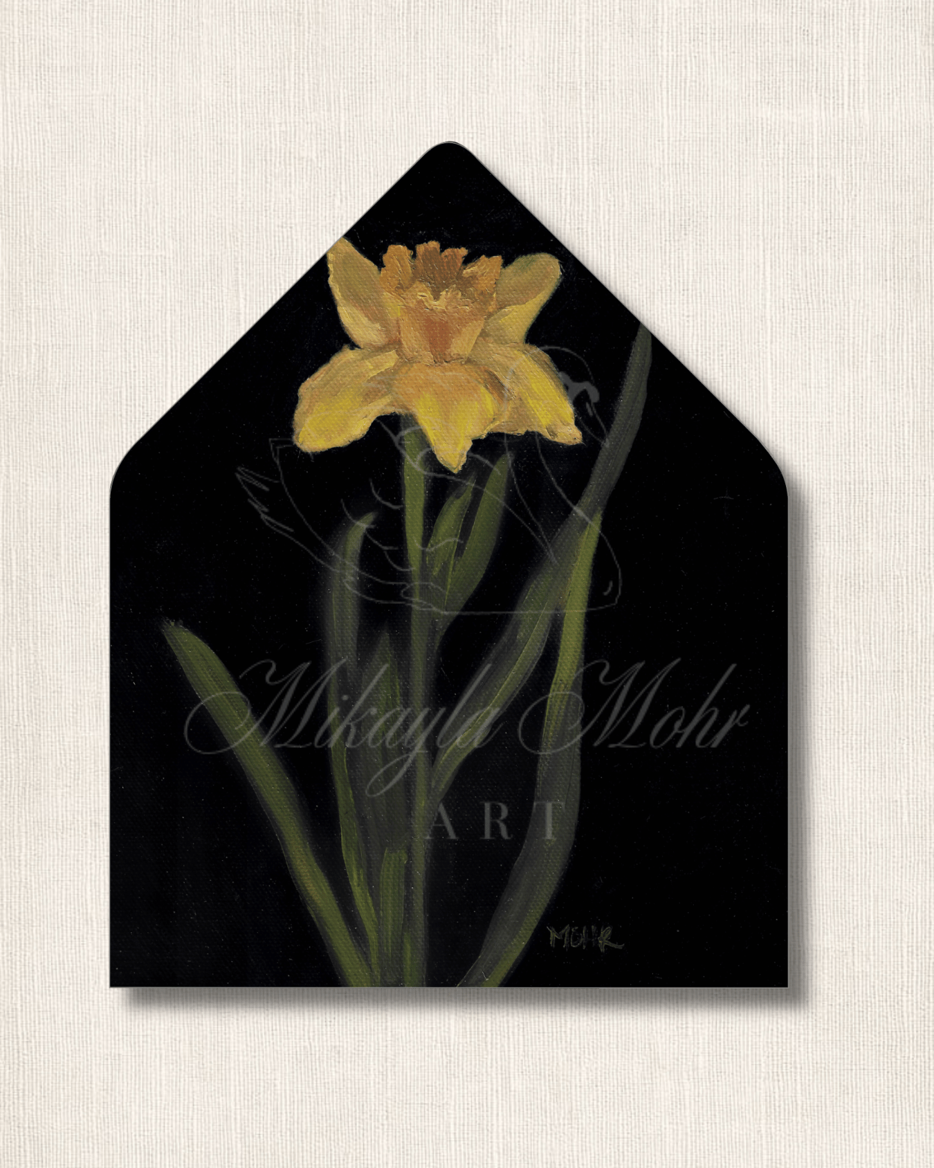 Daffodil | Fine Art Stationery Design License
