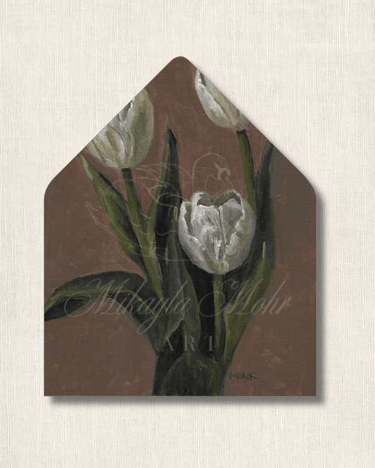 Tulips | Fine Art Stationery Design License