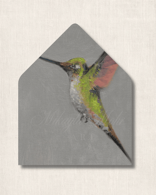 Hummingbird | Fine Art Stationery Design License