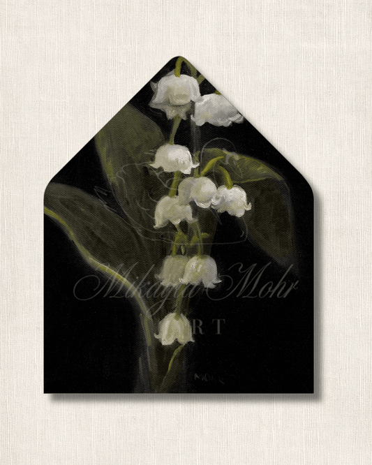 Lily of the Valley | Fine Art Stationery Design License