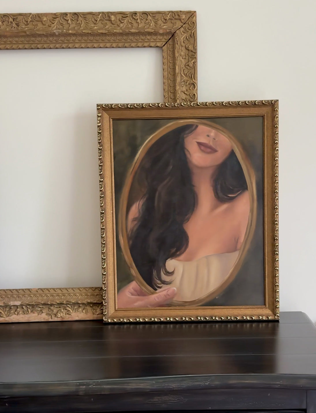 In the Mirror | 16x20 Vintage Frame