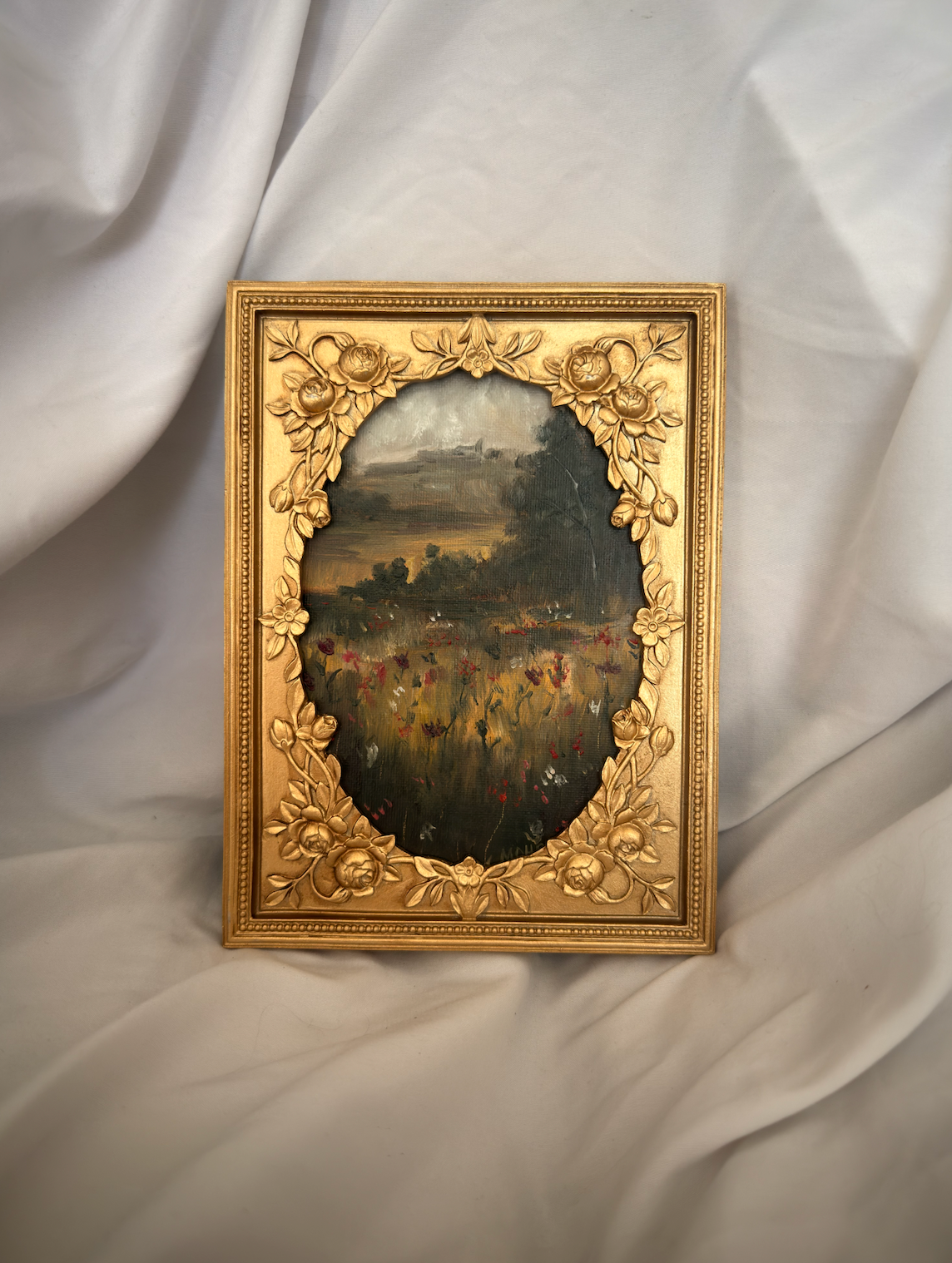 Autumn Field | 5x7 Vintage Inspired Frame