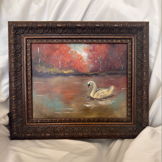 Autumn Lake | 8x10 Vintage Inspired Frame