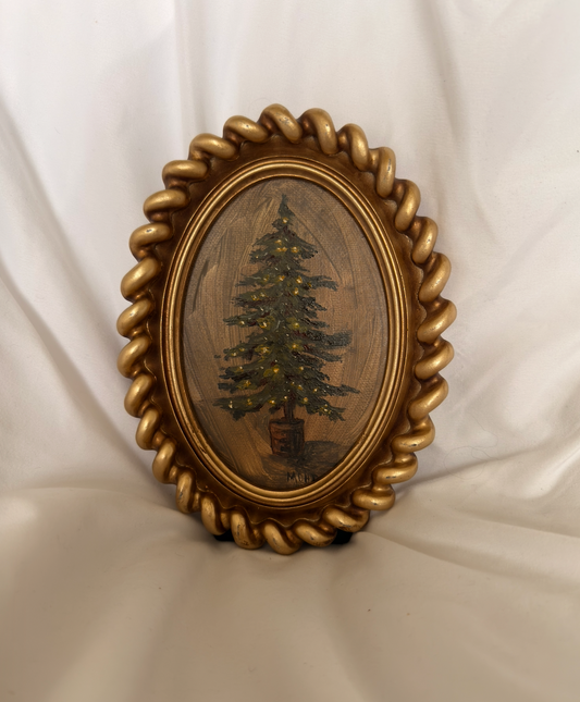 Vintage Christmas Tree | 4x6 Vintage Inspired Frame