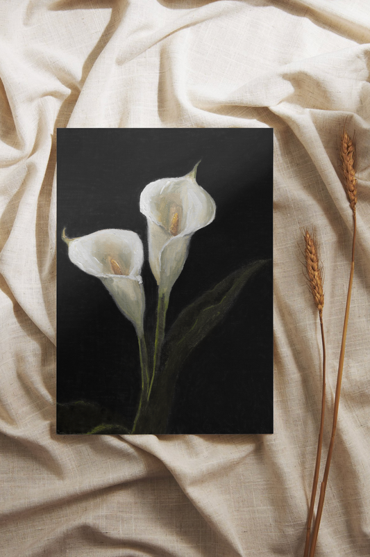 Calla Lilies | Limited Edition Giclée Print (8x10)