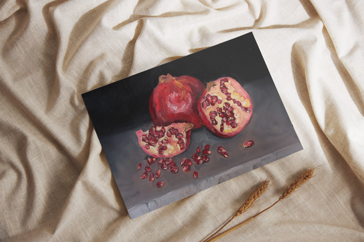 Pomegranate | Limited Edition Giclée Print (8x10)