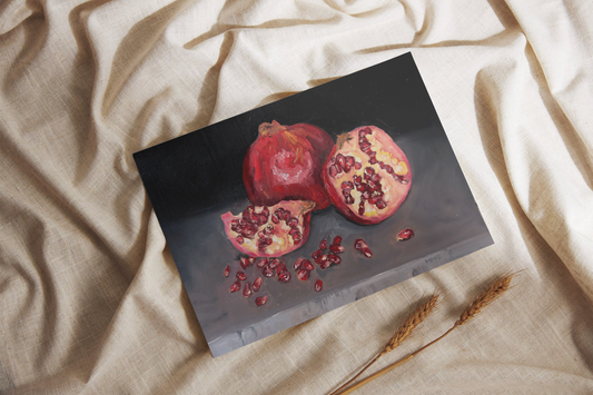 Pomegranate | Limited Edition Giclée Print (8x10)