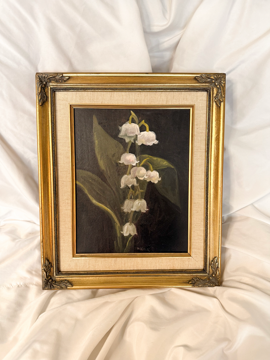 Lily of the Valley | 8x10 Vintage Frame