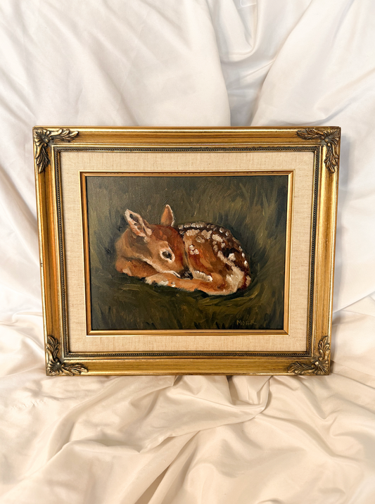 Bedding Down | 8x10 Vintage Frame