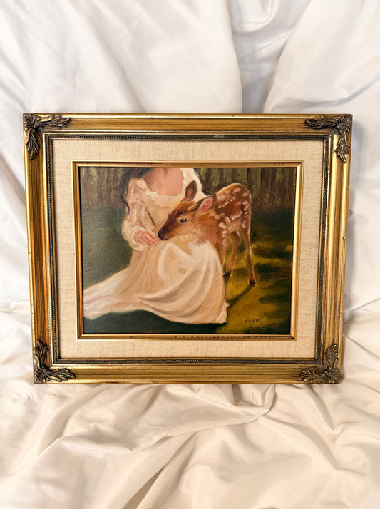 The Fawn | 8x10 Vintage Frame