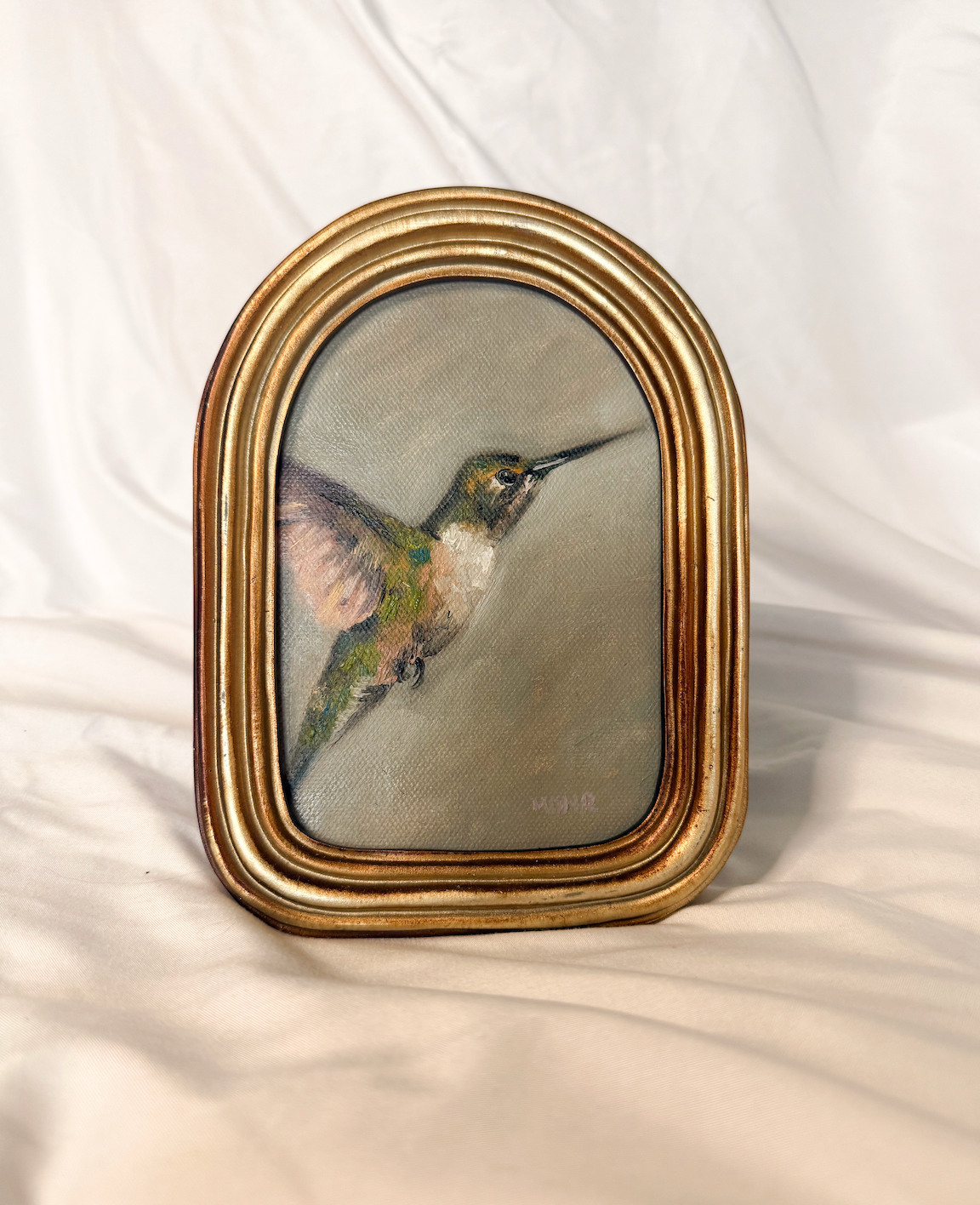Hummingbird | 4x6 Vintage Inspired Frame