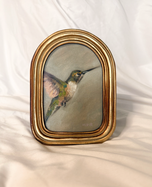 Hummingbird | 4x6 Vintage Inspired Frame