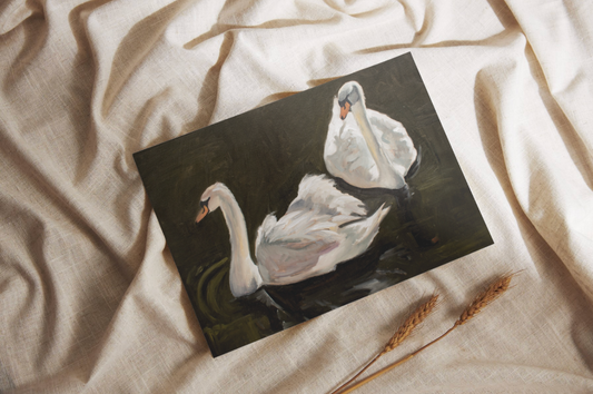 A Quiet Pair | Limited Edition Giclée Print (8x10)