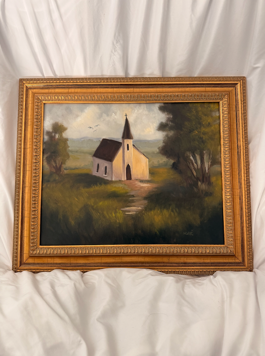 The White Church | 16x20 Vintage Frame