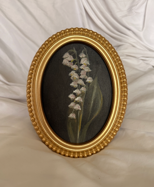Lily of the Valley | 5x7 Vintage Inspired Frame