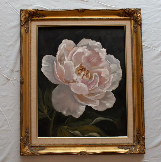 Peony | 16x20 Vintage Frame