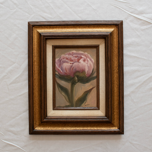 Peony | 5x7 Vintage Frame