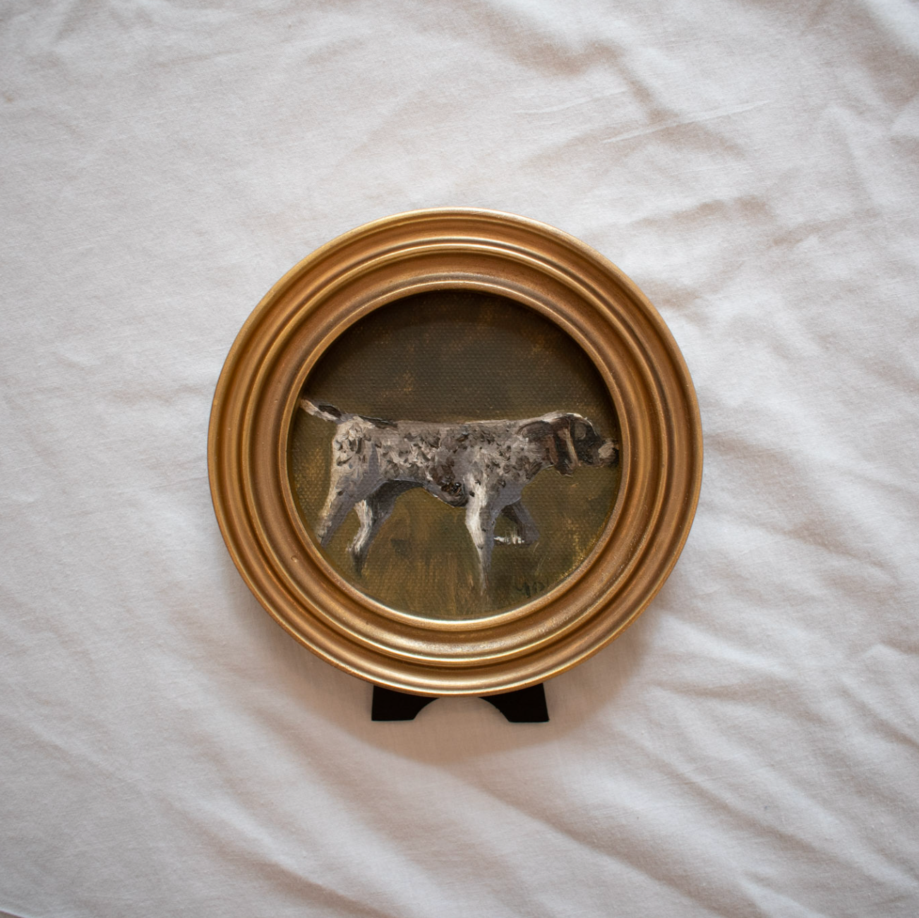Hunting Dog | 4x4 Vintage Inspired Frame