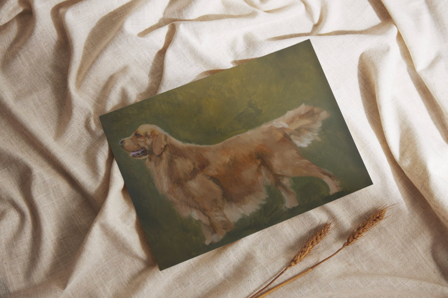 The Retriever | Limited Edition Giclée Print (9x12)