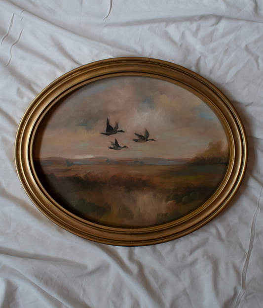 Above the trees | 11x14 Vintage Inspired Frame