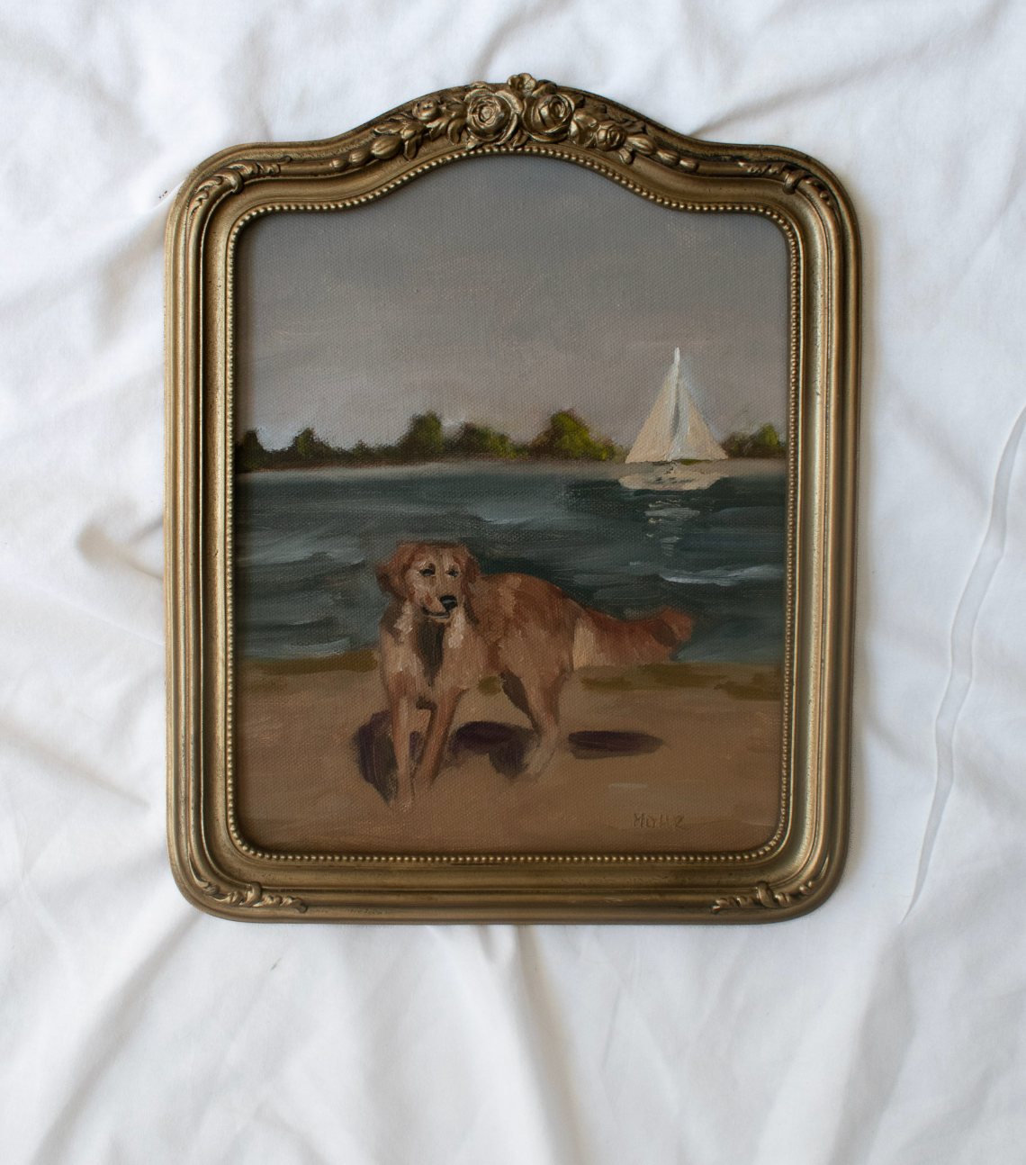 On the shore | 8x10 Vintage Inspired Frame
