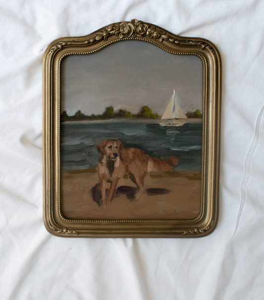 On the shore | 8x10 Vintage Inspired Frame