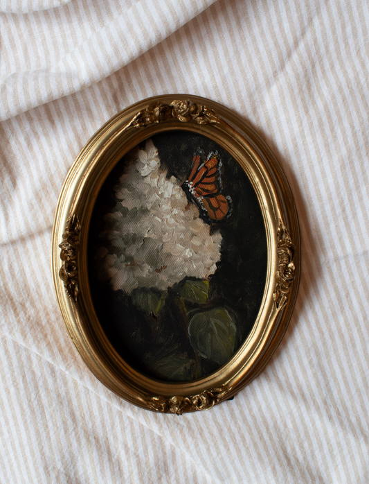Among the Hydrangeas | 5x7 Vintage Inspired Frame