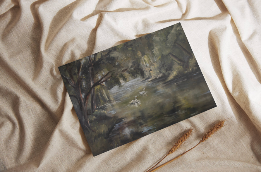 Beneath the trees | Limited Edition Giclée Print (11x14)