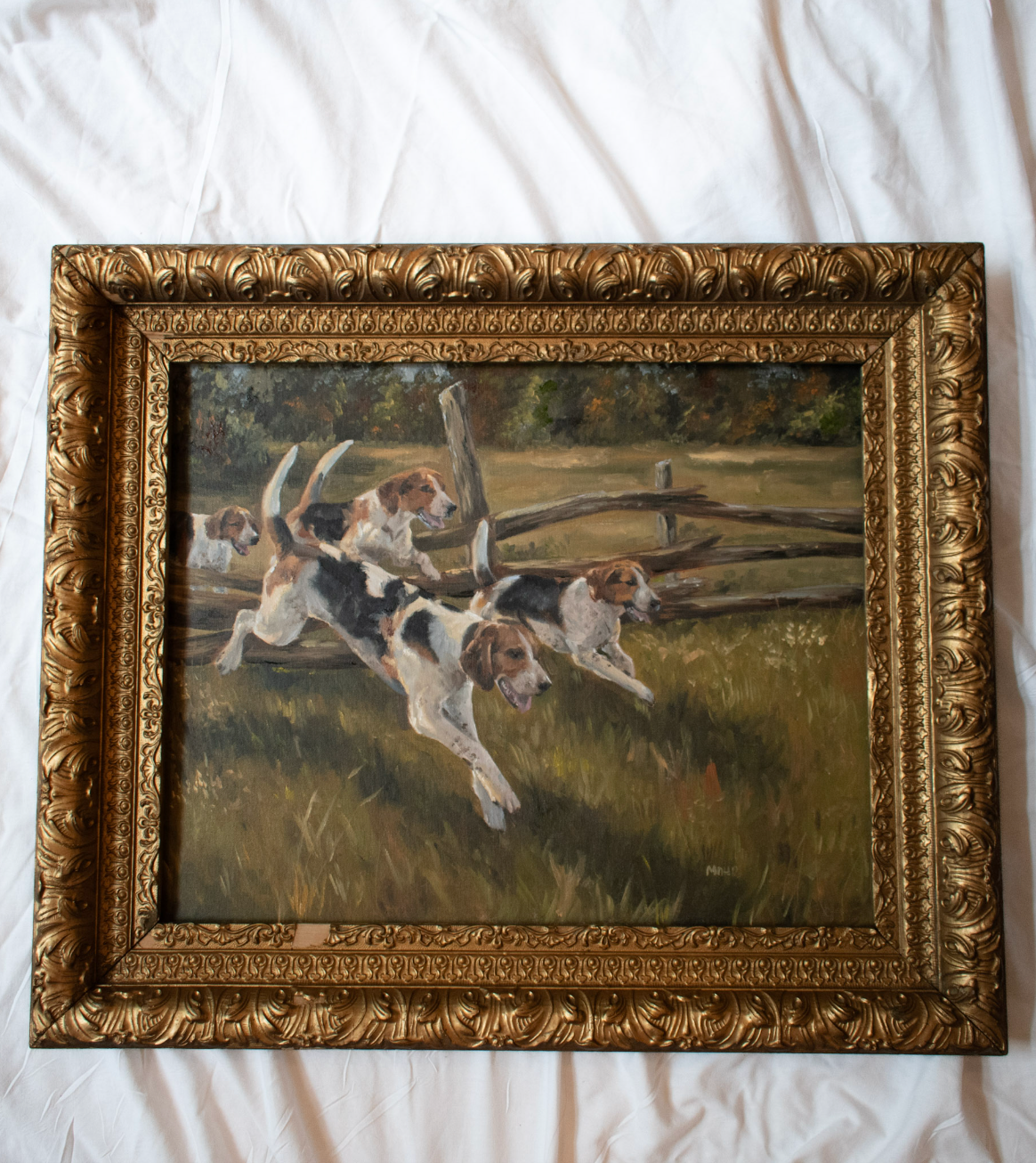 The Hunt | 16x20 Antique Frame